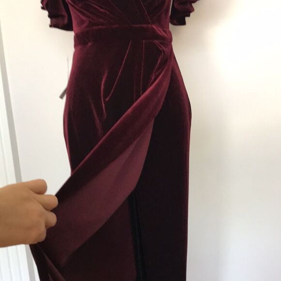 BHLDN Dover  Velvet Dress size 4 - Picture 9 of 16